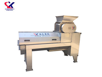 栀子破碎去皮机